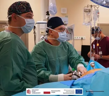 Dziesiąta operacja robotyczna w Elblągu. Chirurdzy rozszerzą zakres zabiegów